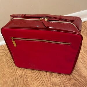 Estee Lauder Red Travel Case in Excellent Condition